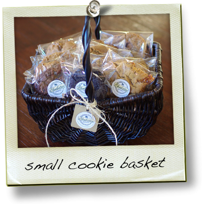 small basket cookies