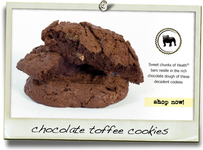 Chocolate Toffee Cookies